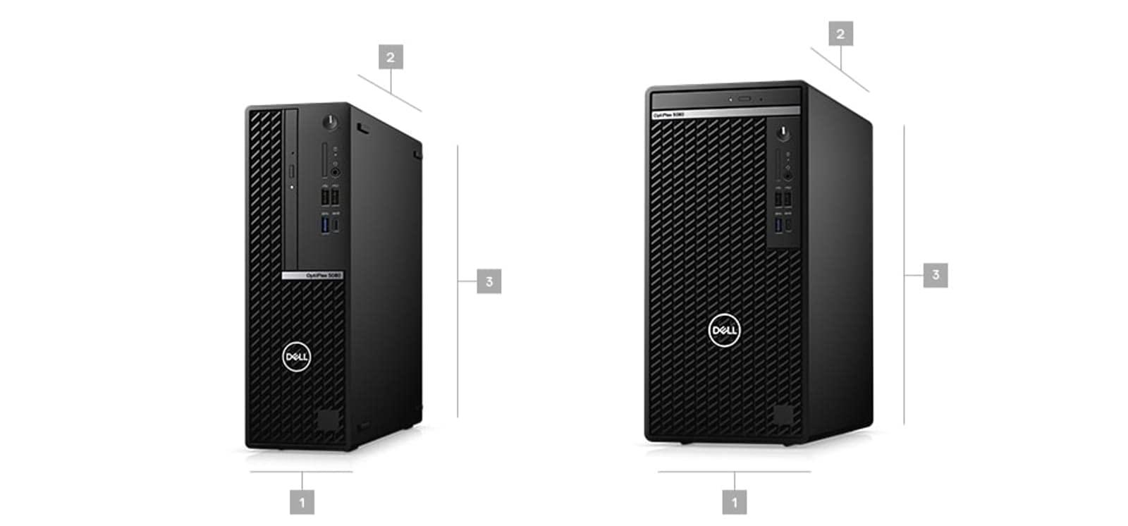 Dell Dell Optiplex 5080 SFF Desktop | Core i7-10700 - 1TB SSD Hard Drive - 16GB RAM - Nvidia GeForce GT 730 | 8 cores @ 4.8 GHz - 2GB DDR3 Win 10 Pro Black (Renewed)