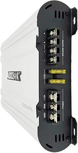 Audiobank udiobank P2001 Monoblock 2000 Watts Peak Power Amp Class AB Car Audio Amplifier Heavy-Duty Aluminum Alloy Heatsink | Class A-B Operation Remote On/Off Circuit -2nd Gen