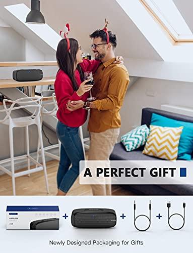LENRUE LENRUE Bluetooth Speaker, Wireless Portable Speaker with Loud Stereo Sound, Rich Bass, 12-Hour Playtime, Built-in Mic. Perfect for iPhone, Samsung and More