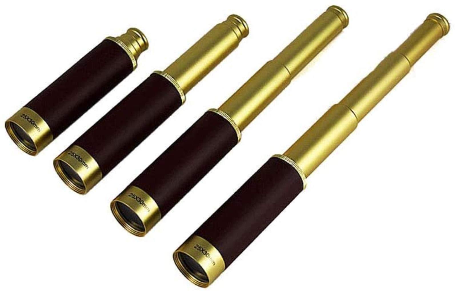 Generic High Power Binoculars, 25x30 Monocular Telescope, High Telescopic BAK4 Prism Lens Monocular Compact with Monocular with Smartphone Adapter for Adults Kids Bird Watching for indoor/outdoo