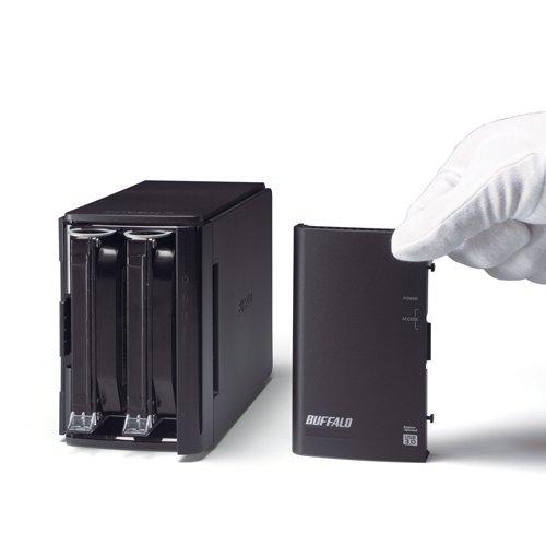 BUFFALO BUFFALO DriveStation Duo 2-Bay 8TB (2x4TB) TAA Desktop External Hard Drive USB 3.2