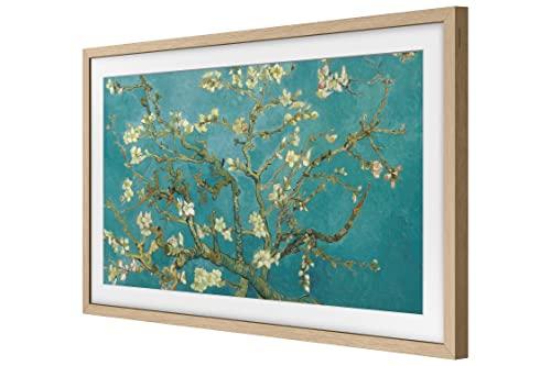 SAMSUNG SAMSUNG 32 The Frame TV Customizable Bezel, Magnetic, Quick and Easy Installation, 2023, VG-SCFC32TKBZA, Modern Teak