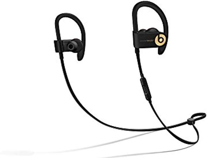 Beats Powerbeats3 Wireless In-Ear Headphones - Trophy Gold (Black/Gold) (Renewed)