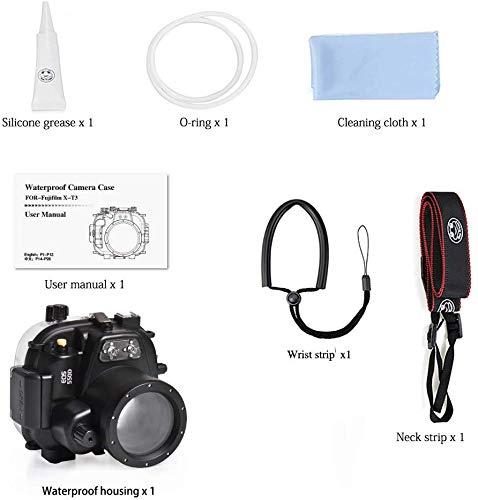 Sea frogs Seafrogs for Canon 550D T2i 18-55mm Lens 130ft/40m Underwater Camera Housing Waterproof Case