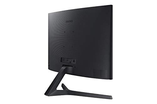 SAMSUNG SAMSUNG 27\" CF39 Series FHD 1080p Curved Computer Monitor, Ultra Slim Design, AMD FreeSync, 4ms response, HDMI, DisplayPort, VESA Compatible, Wide Viewing Angle, LC27F398FWNXZA, Black
