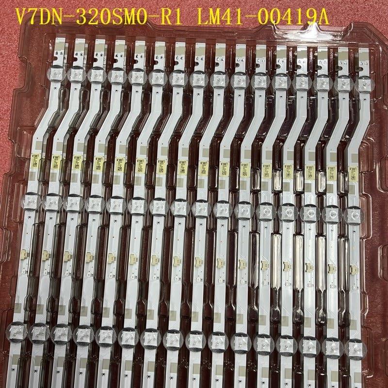 BrewJa BrewJa LED Backlight Strip Compatible with Samsung UE32M4000 UE32M4002AK UE32M4005 UN32M4500 UA32M5000 V7DN-320SM0-R1 BN96-43703A LM41-00419A (Color : 10pcs for 5 TV)