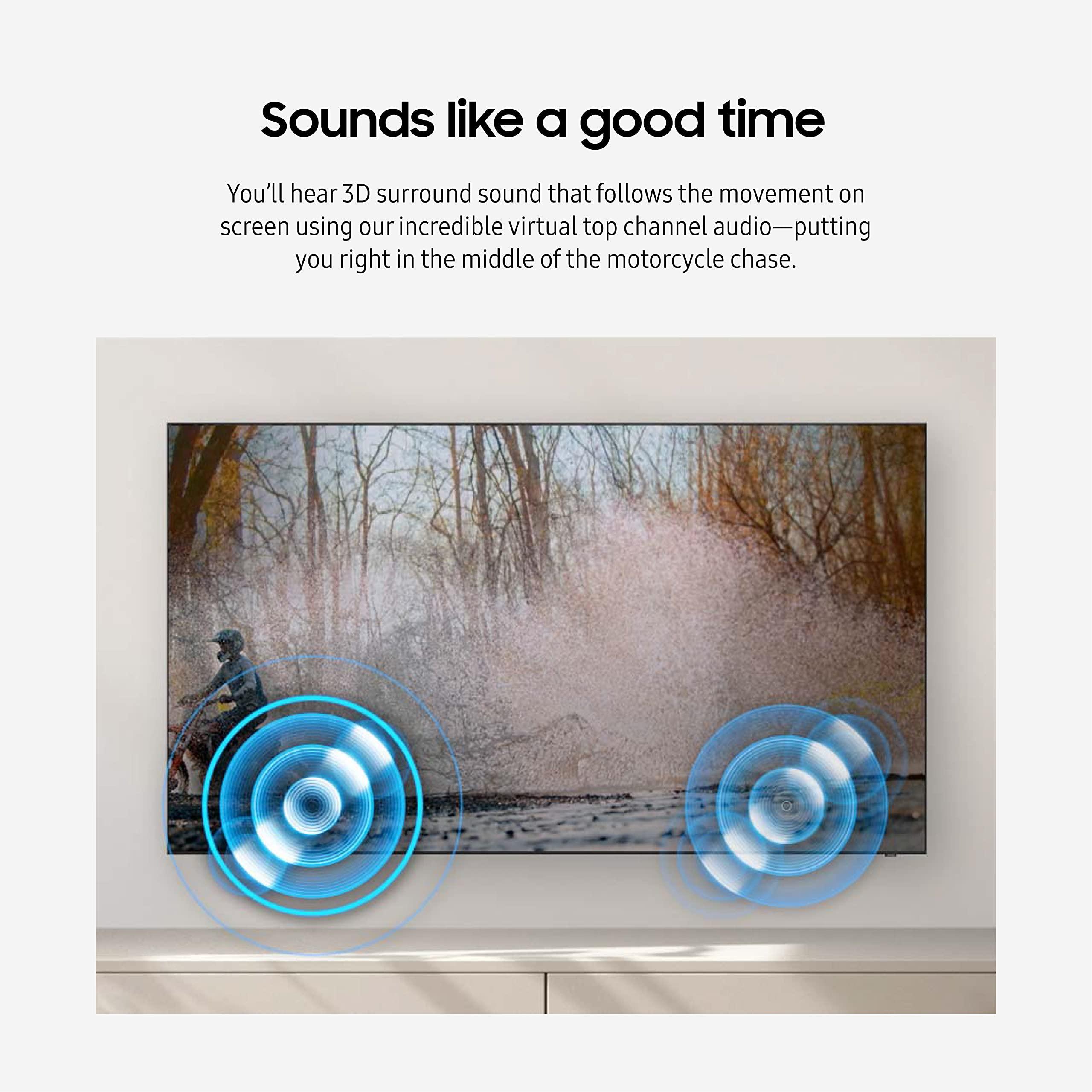 Samsung SAMSUNG 75-Inch Class QLED 4K Q80C Series Quantum HDR+, Dolby Atmos Object Tracking Sound Lite, Direct Full Array, Q-Symphony 3.0, Gaming Hub, Smart TV with Alexa Built-in (QN75Q80C, 2023 Model)