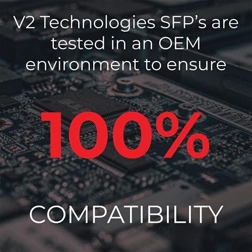 V2 Technologies POS OC-48 LR-2 SFP Optic 80KM Compatible with Brocade, Equivalent to OC48-SFP-LR2, V2 Technologies Networking Transceivers