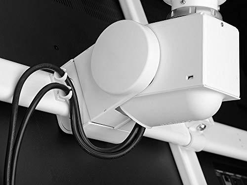 Atdec Atdec TH-3070-CTSW Ceiling Mount with Short Drop Length for Displays up to 143-Pound, White