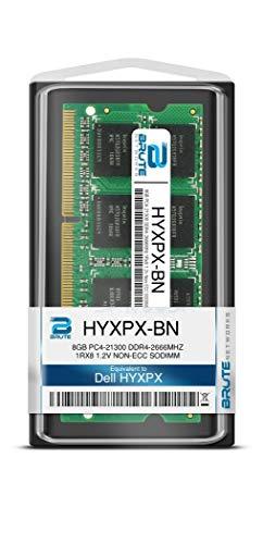 Brute Networks Brute Networks HYXPX-BN - 8GB DDR4-2666MHz 1Rx8 Non-ECC SODIMM (Compatible with OEM PN# HYXPX)