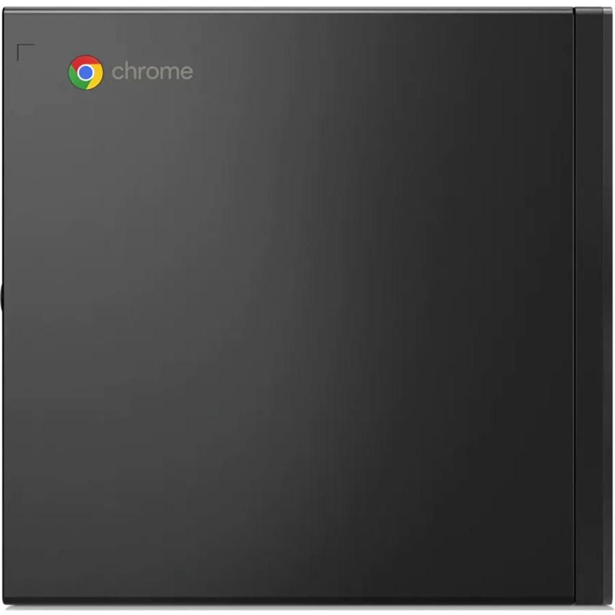 Lenovo Lenovo ThinkCentre M60q Chromebox Tiny Desktop Computer, Intel Core i3-1215U 1.2GHz, 8GB RAM, 128GB SSD, Chrome OS, Black