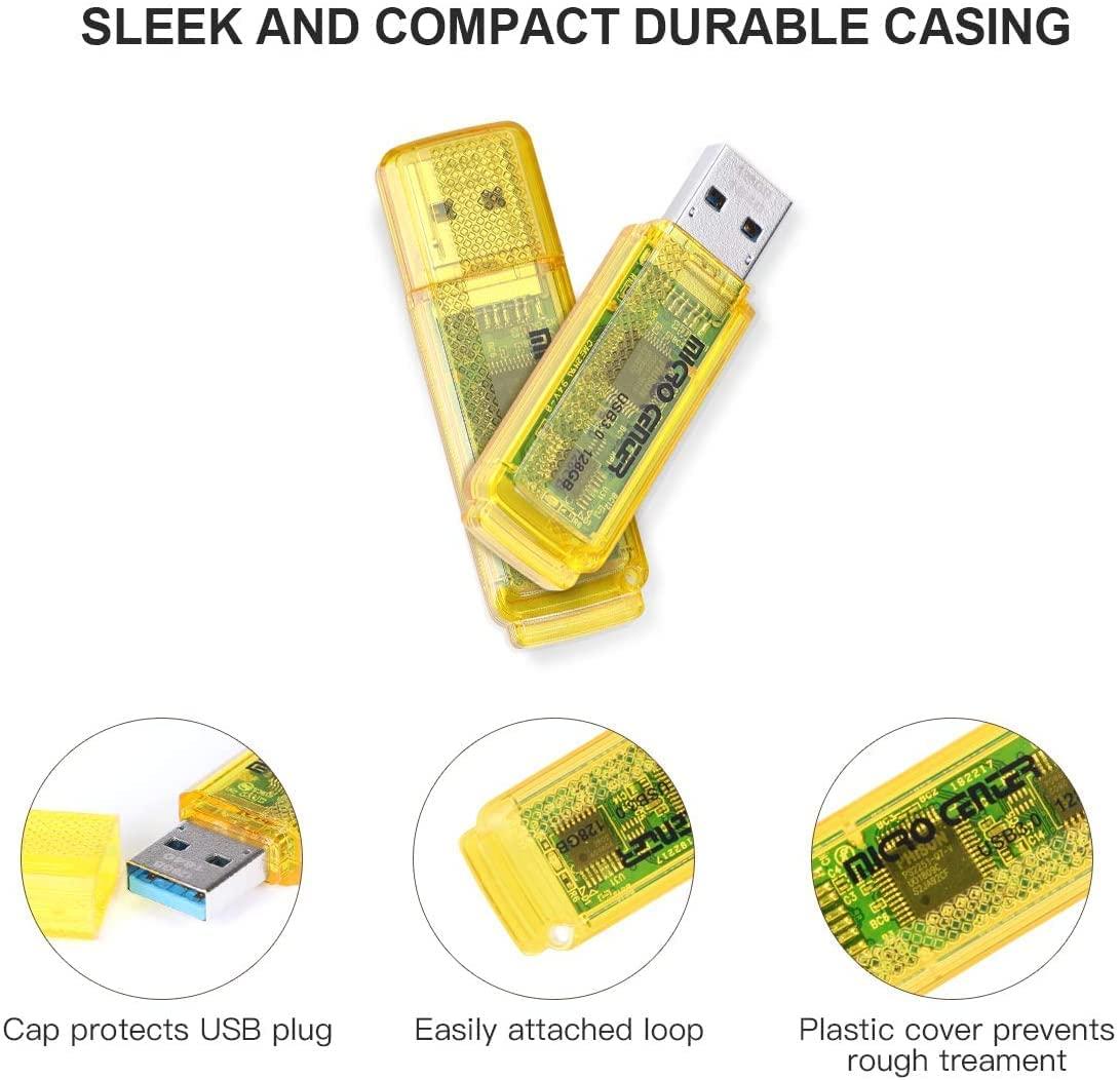 INLAND INLAND Micro Center Super Speed 5 Pack 64GB+5 Pack 128GB USB 3.0 Flash Drive