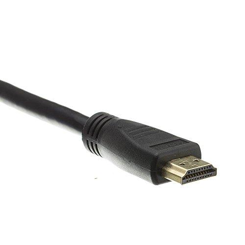 CableWholesale CableWholesale 4K Ultra High Speed HDMI Cable, 18 Gbps, HDMI-A Male to HDMI-A Male Connector, 26 AWG, Black, 10 feet