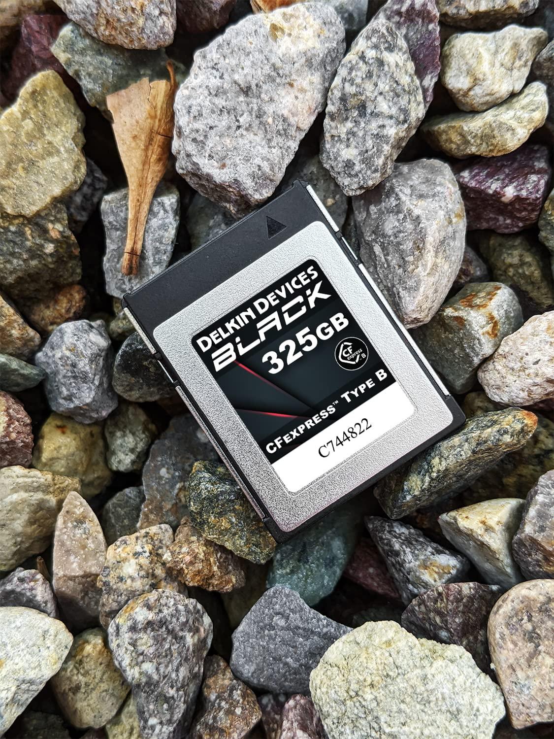 Delkin Devices DELKIN DEVICES 325GB Black CFEXPRESS Type B Memory Card