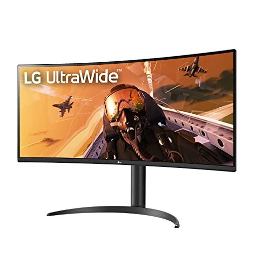 LG LG 34WP75C-B.AUS 34" Curved UltraWide QHD HDR 10 160Hz USB Type-C Monitor with AMD FreeSync Premium Pro (65W Power Delivery), Black