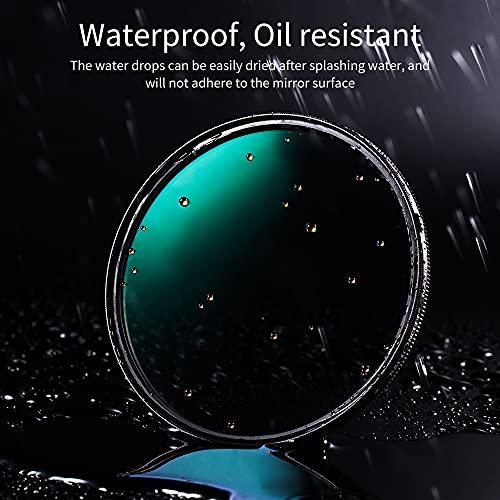 K&F Concept 67mm Circular Polarizers Filter, K&F Concept 67MM Circular Polarizer Filter HD 28 Layer Super Slim Multi-Coated CPL Lens Filter (Nano-X Series)
