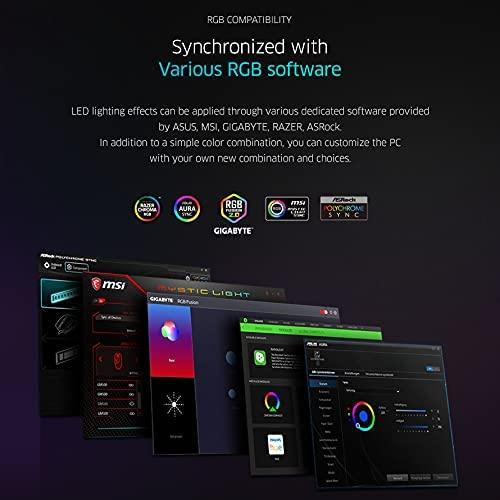 KLEVV KLEVV CRAS XR RGB DDR4 16GB (2x8GB) 3600MHz CL18 1.35V Gaming Desktop Ram Memory SK Hynix Chip XMP 2.0 Ready (KD48GU880-36A180Z)