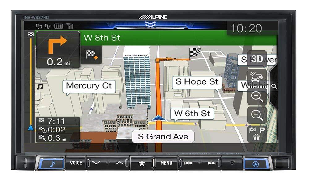 Alpine Alpine INE-W987HD Mech-Less 7-inch Audio/Video/Navigation (AVN) System