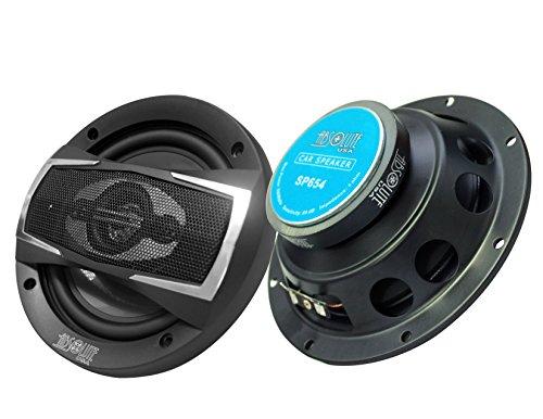 Absolute Absolute USA 4 X SP654 Series 6.5" 4 Way Car Speakers 500 Watts Max Power
