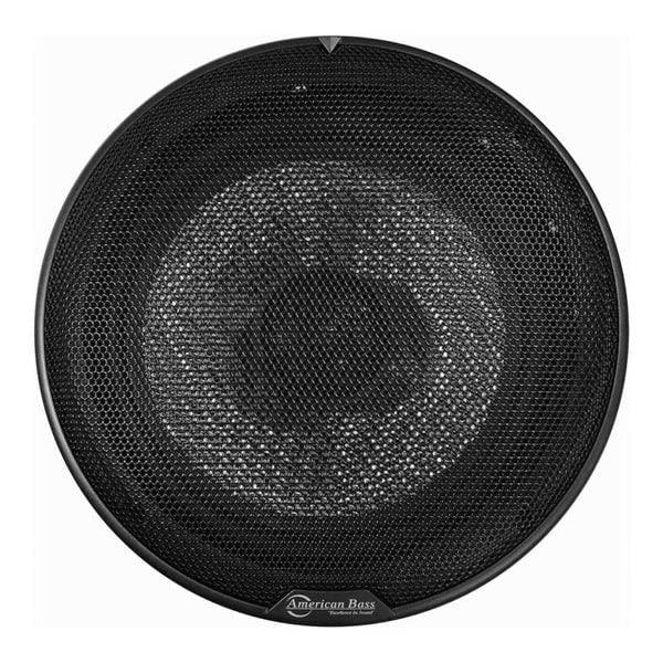 American Bass Usa American Bass SQ 6.5, 2 Way Coax, 4 Ohm, 160 Watt Max Power, 25 Oz Magnet, 89 dB Efficiency, Noedymium Swivel Tweeter, with Glass Fiber Cone