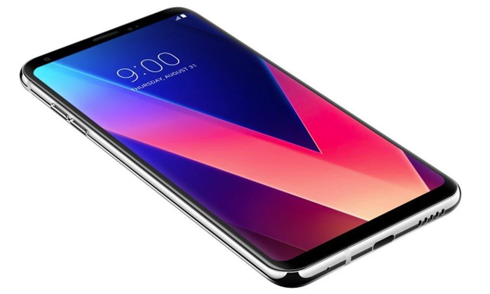 LG LG - V30 64GB - Cloud Silver (Verizon)