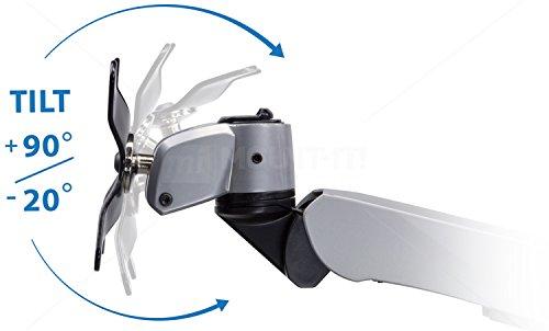 Mount-It! Mount-It! Expandable Two Monitor Computer Desk Mount Spring Arm Quick Release (MI-45116)