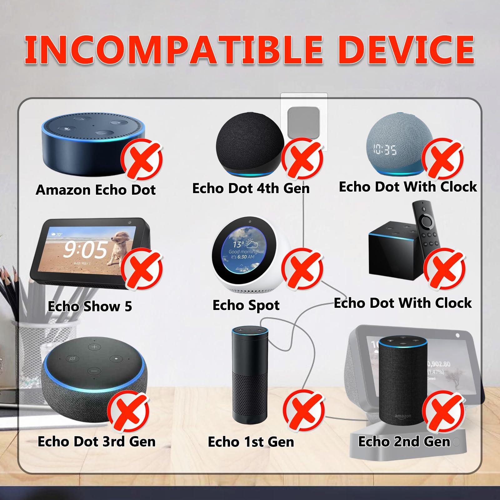 ZTTXL ZTTXL 30W Power Adapter for Echo (4th Gen), Echo (3rd Gen), Echo Show 10 (3rd Gen), Echo Show (2nd Gen), Echo Show 8, and Echo Plus (2nd Gen), 5.8Ft AC Adapter Power Cord