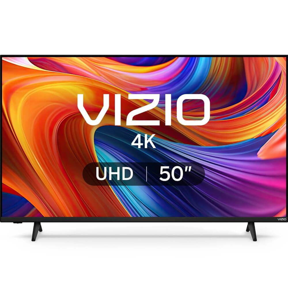 VIZIO VIZIO 50 Inch 4K UHD Smart TV with Dolby Vision HDR HDR10+ HLG, Full Array LED, Bluetooth Capable, DTS Virtual X, HDMI VRR, V-Gaming Engine and IQ Active (V4K50M-0807) (Renewed)