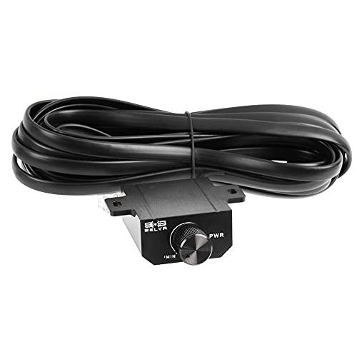 BELVA Belva BXD3K 3000W Peak BX-Series 1-Ohm Stable Class-D Monoblock Car Audio MOSFET Amplifier with Remote Subwoofer Level Control