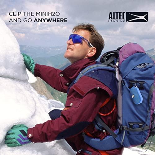 Altec Lansing Altec Lansing Mini H2O - Waterproof Bluetooth Speaker, IP67 Certified & Floats in Water, Compact & Portable Speaker for Hiking, Camping, Pool, and Beach