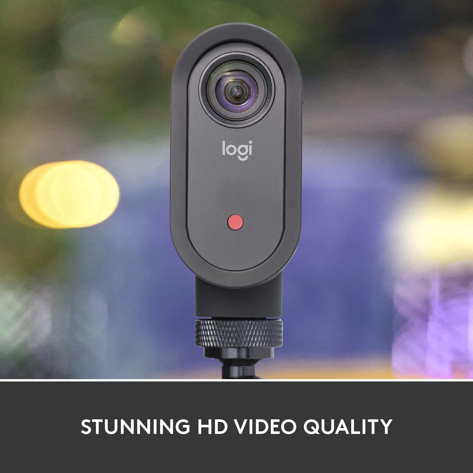 Logitech for Creators Logitech for Creators Mevo Start, Wireless Live Streaming Camera, 1080p HD Video Quality, Intelligent App Control, Stream via LTE or Wi-Fi - Black