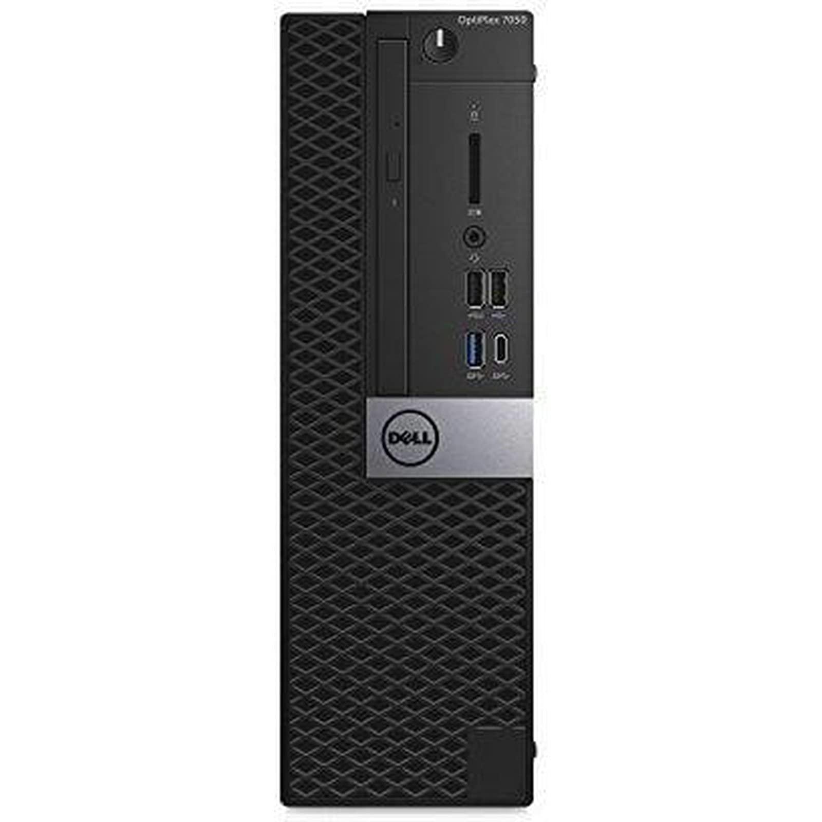 Dell Dell OptiPlex 7050 Small Form Factor Desktop Computer, Intel Core i5-7500, 8GB DDR4, 256GB Solid State Drive, Windows 10 Pro (1735H)