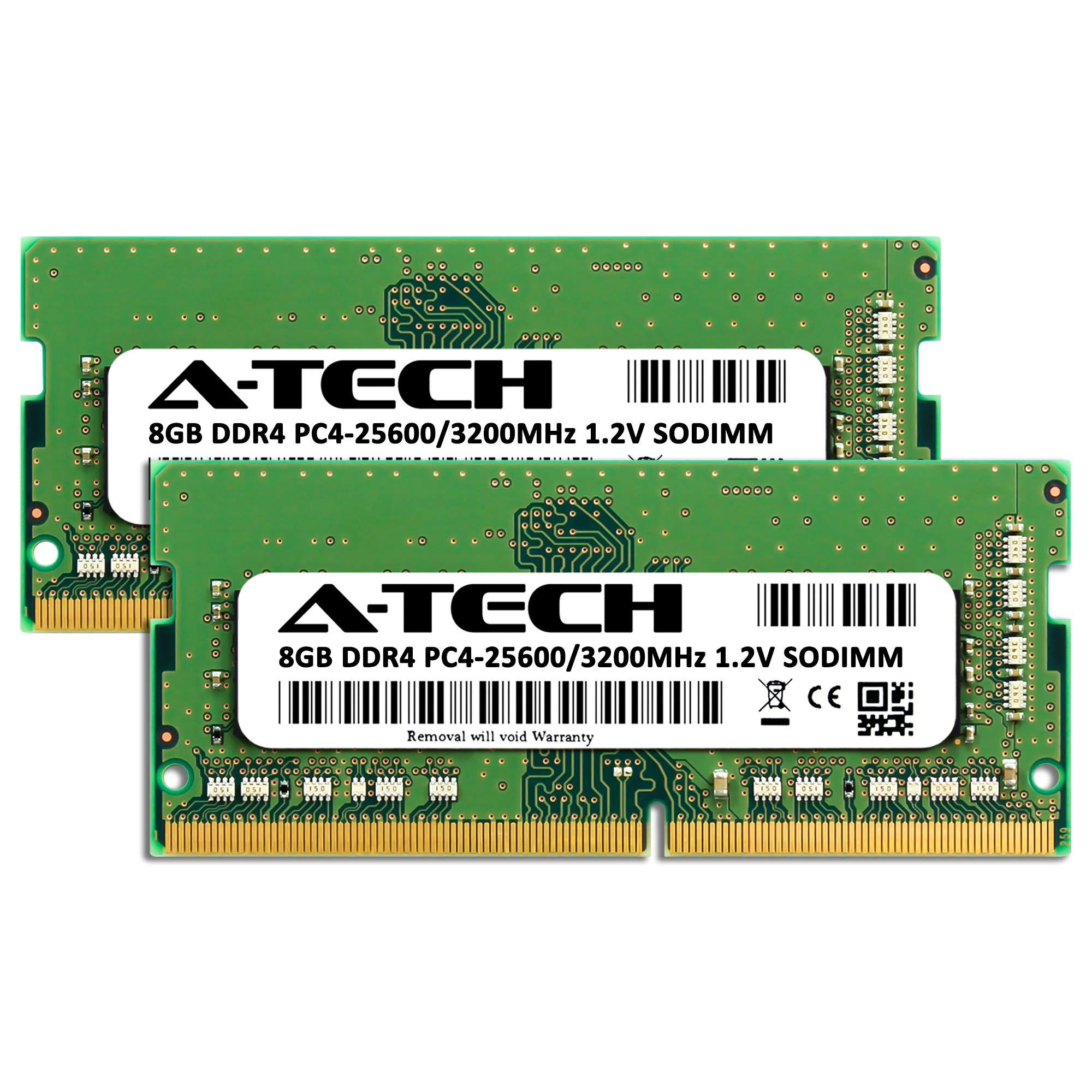 A-Tech A-Tech 16GB Kit (2x8GB) RAM for HP ProBook 440 G8, 445 G7, 445 G8, 455 G7, 455 G8, 630 G8, 635 Aero G7, 635 Aero G8, x360 435 G7, x360 435 G8 | DDR4 3200MHz PC4-25600 SODIMM Non-ECC Memory Upgrade