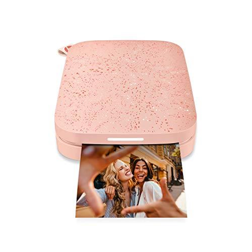 HP HP Sprocket Portable 2x3 Instant Color Photo Printer (Blush Pink) Starter Bundle