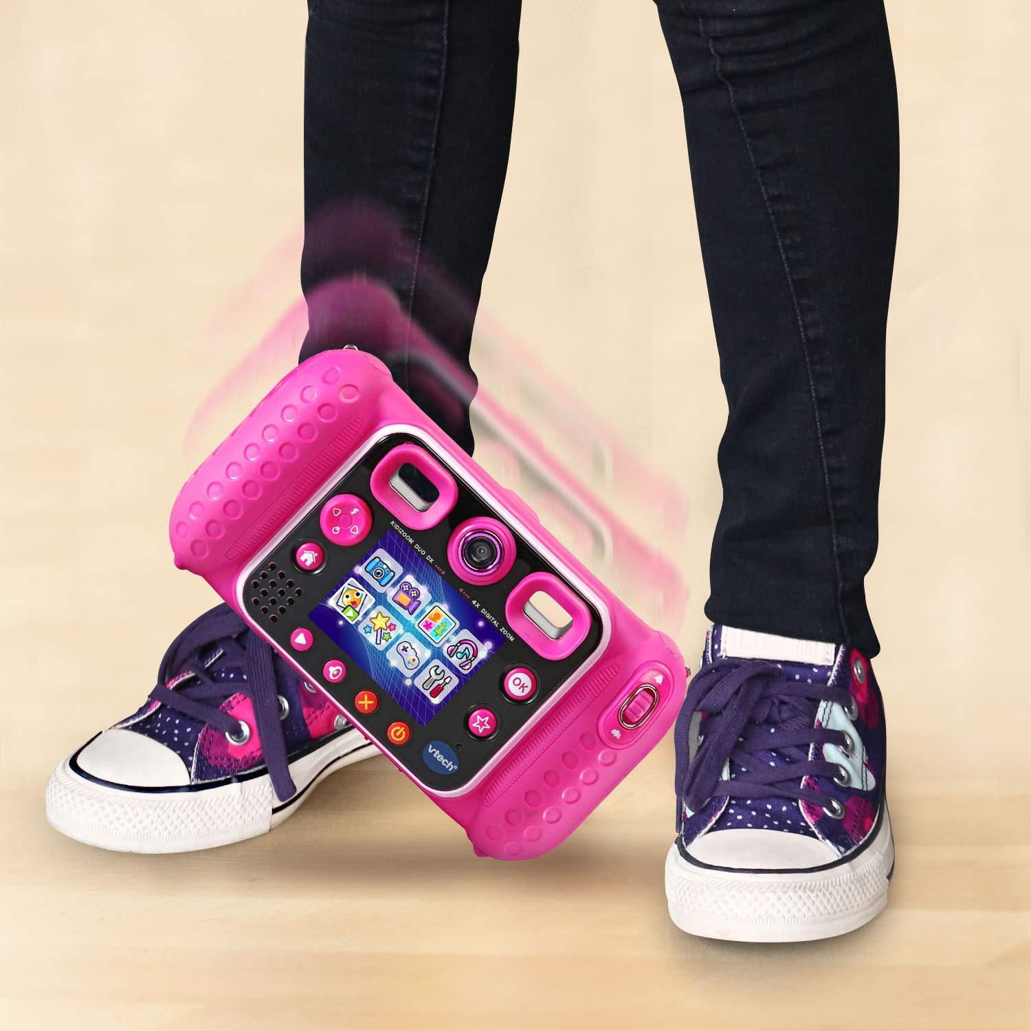 VTech VTech KidiZoom Duo DX Digital Selfie Camera with MP3 Player, Pink