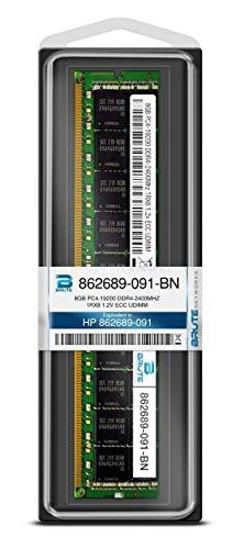 Brute Networks Brute Networks 862689-091-BN - 8GB DDR4-2400Mhz 1RX8 ECC UDIMM (Compatible with OEM PN# 862689-091)