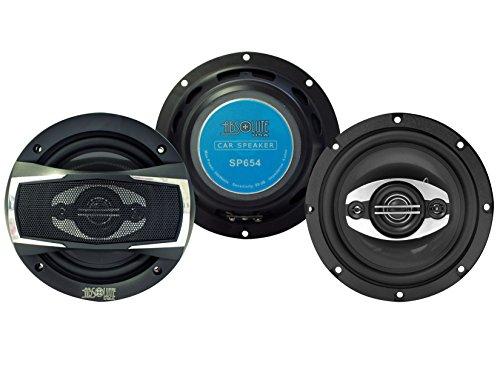 Absolute Absolute USA 2 X SP654 Series 6.5" 4 Way Car Speakers 500 Watts Max Power