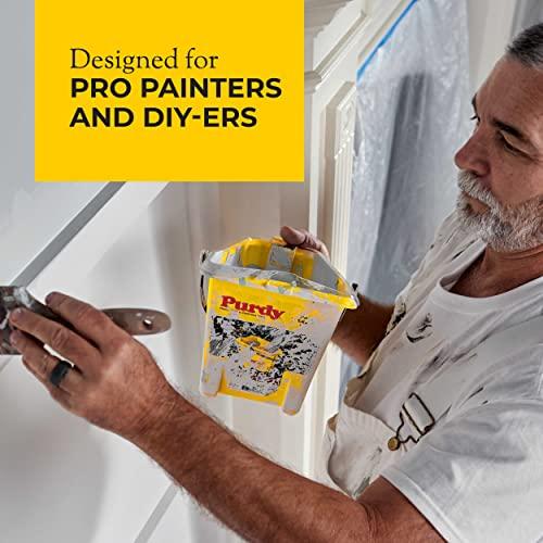 Purdy Purdy 144152130 Clearcut Angular Trim Glide Brush, 3-Inch, 6-Pack