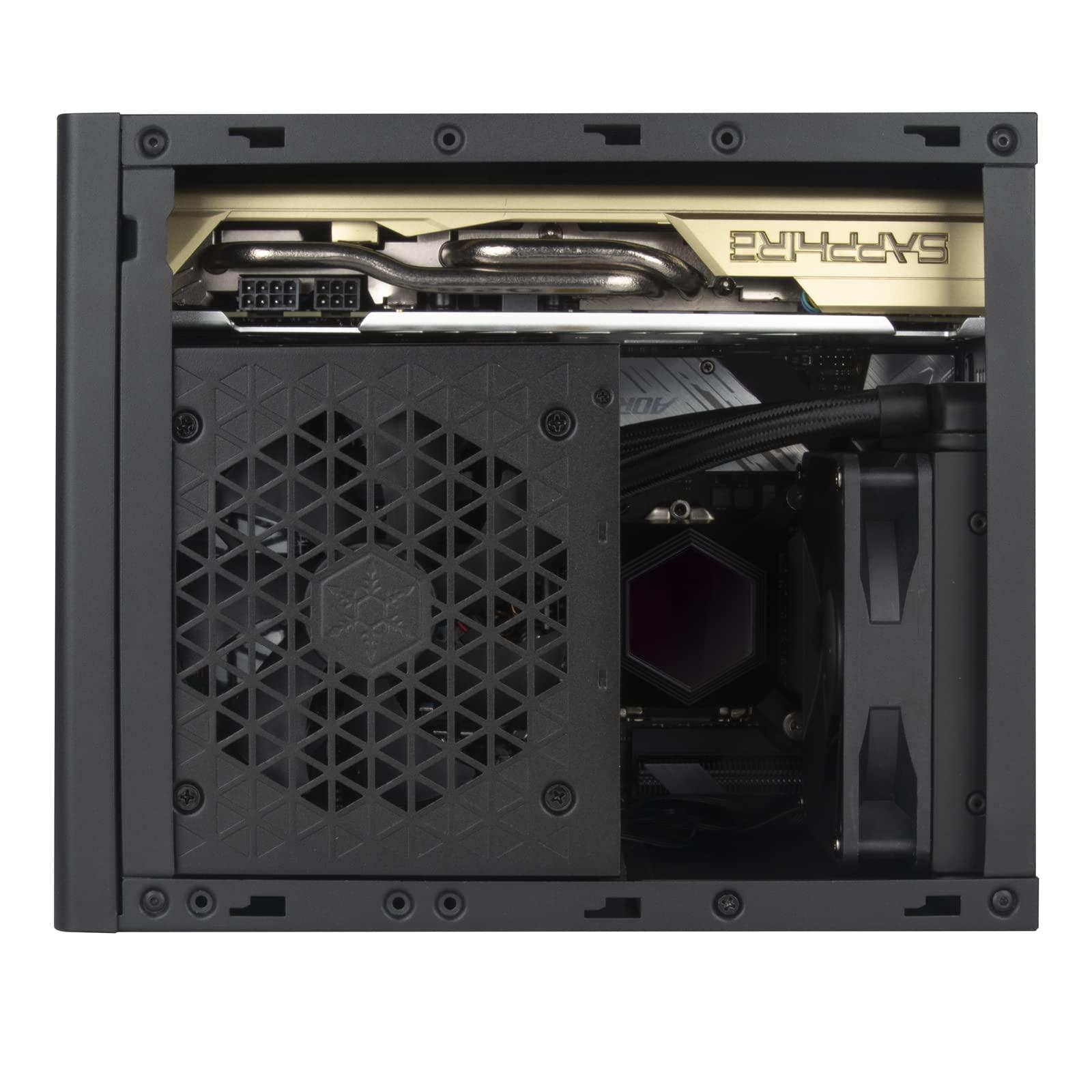 SilverStone Technology SilverStone Technology SUGO 16 Black Mini-ITX Small Form Factor case with All Steel Construction, SST-SG16B