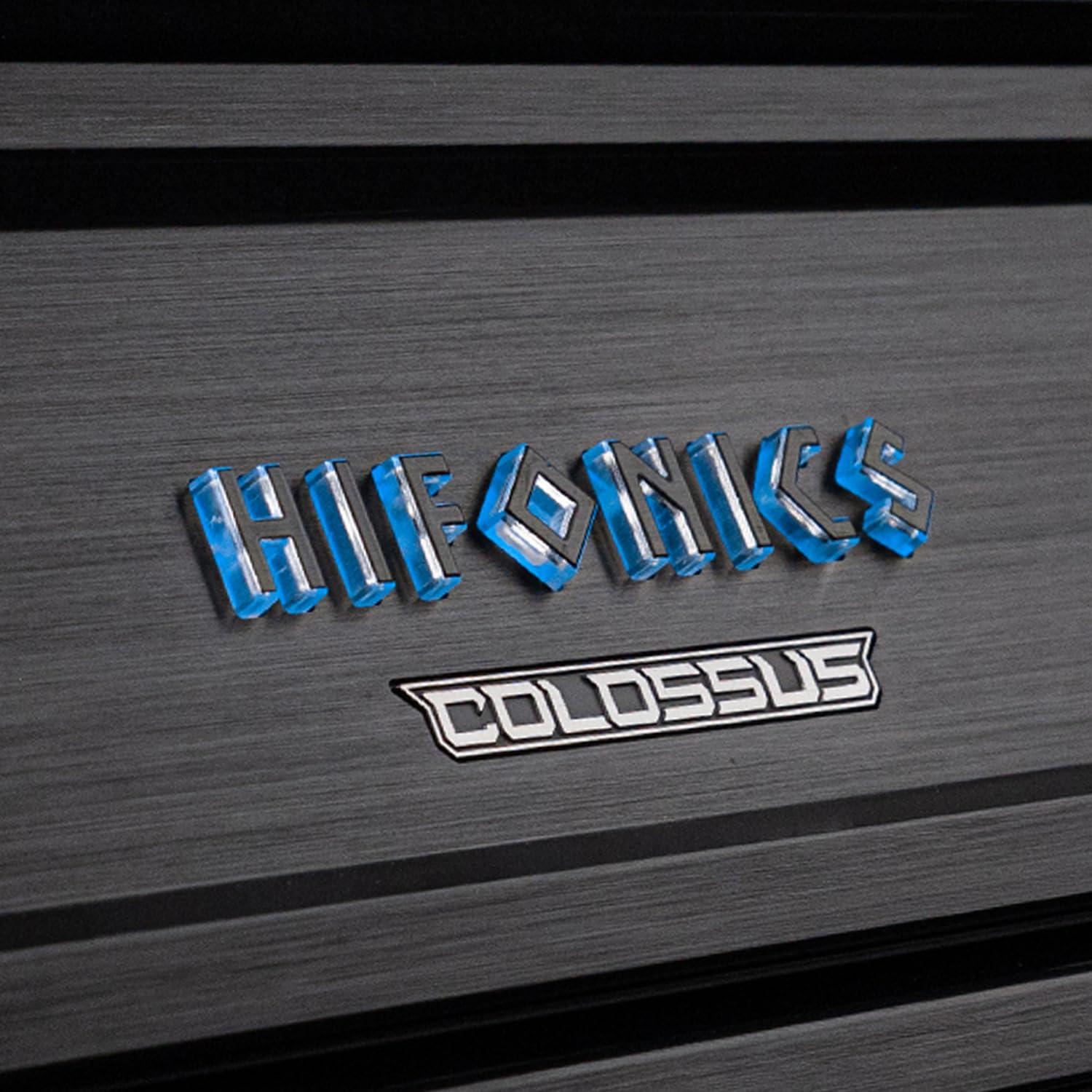 Hifonics Hifonics Colossus PRO HAC-1500.1D 1500 Watt Mono Block Car Audio Amplifier, Real RMS Power, Class D, 1 Ohm Stable, High Efficiency, Ultra-Low EMI, Bass Remote Included