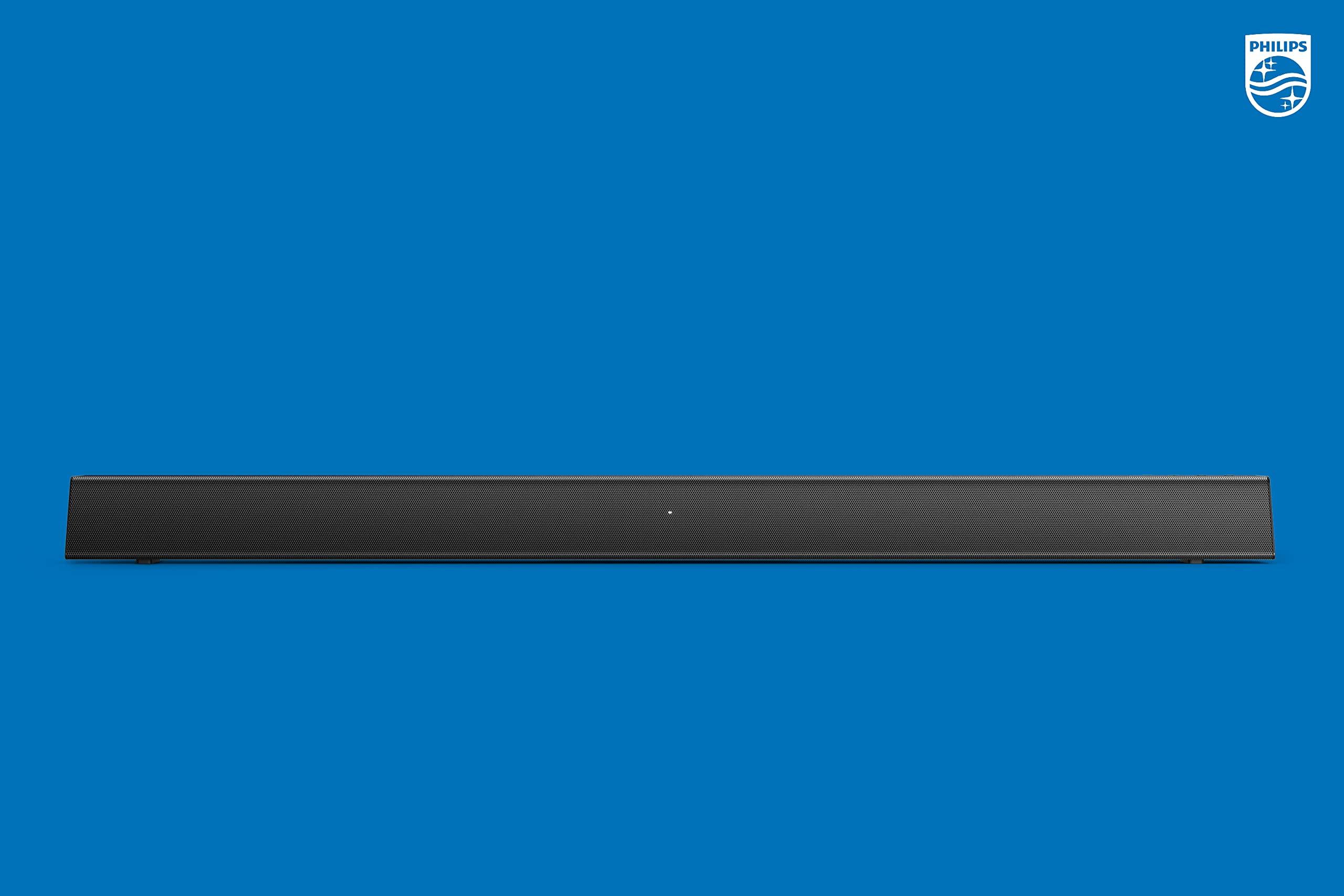 PHILIPS PHILIPS B5106 2.0-Channel Soundbar with HDMI ARC Support, Roku TV Ready, Black