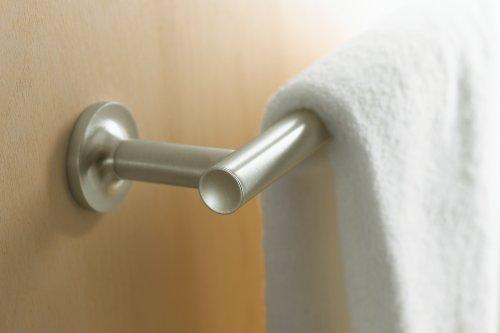 Kohler Bathroom Towel Holder by KOHLER, Towel Bar, Purist Collection, Vibrant Brushed Nickel, K-14436-BN