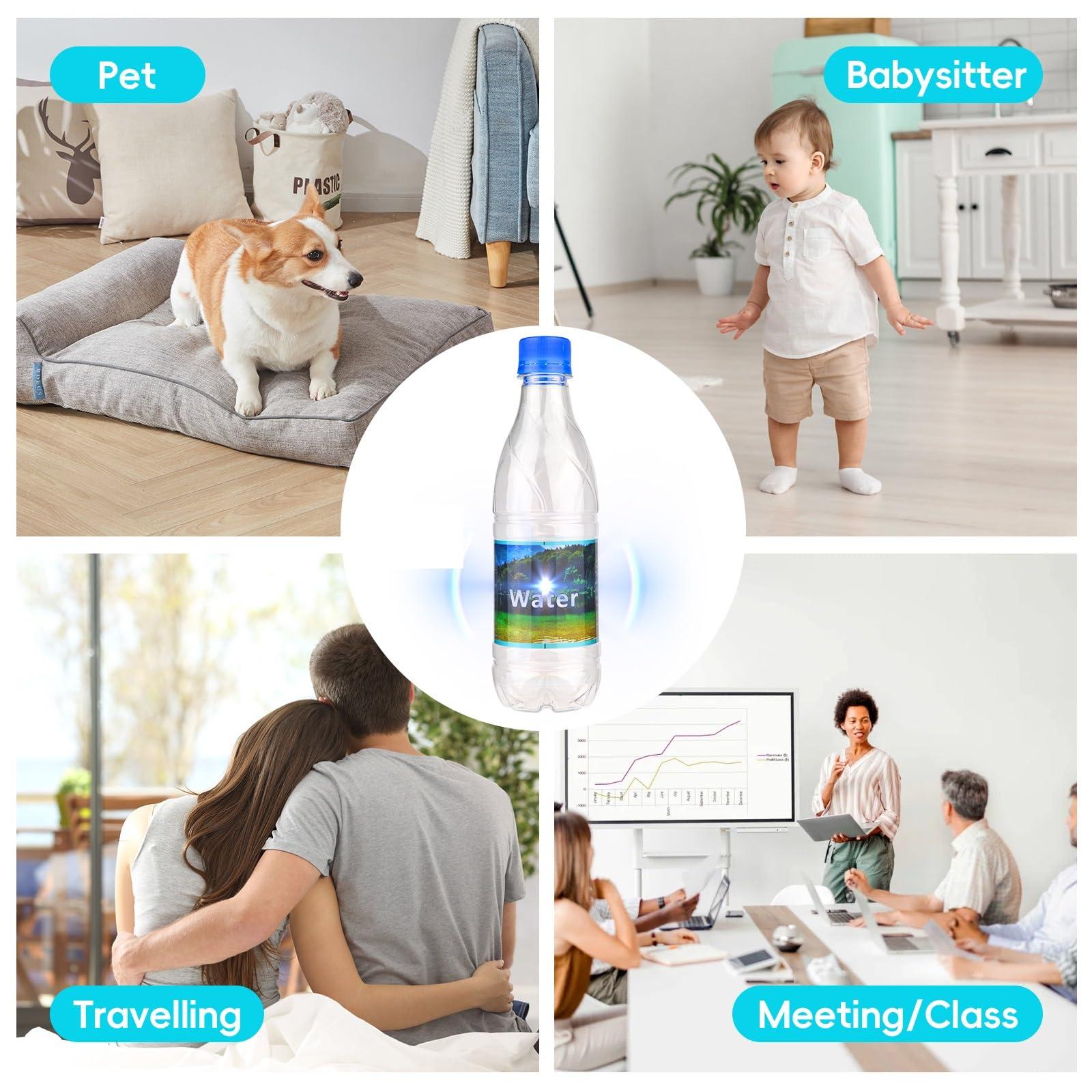 XHJKIUNSA XHJKIUNSA Bottle Camera - Mini Camera - Wireless Nanny Cam - Full HD 4K - Indoor Home Security- with Night Vision Cameras-NO Audio