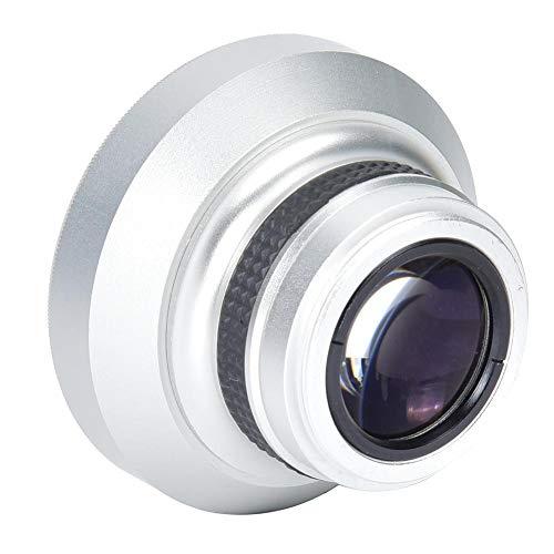 S erounder 37mm 0.25X Super Fisheye Lens Additional Lens,Aluminum Alloy 2 Part Removable Macro Close-up Shooting Fisheye Effect Wide View Optical Glass Camera Photography Lens, is for 37mm Camera Lens Default