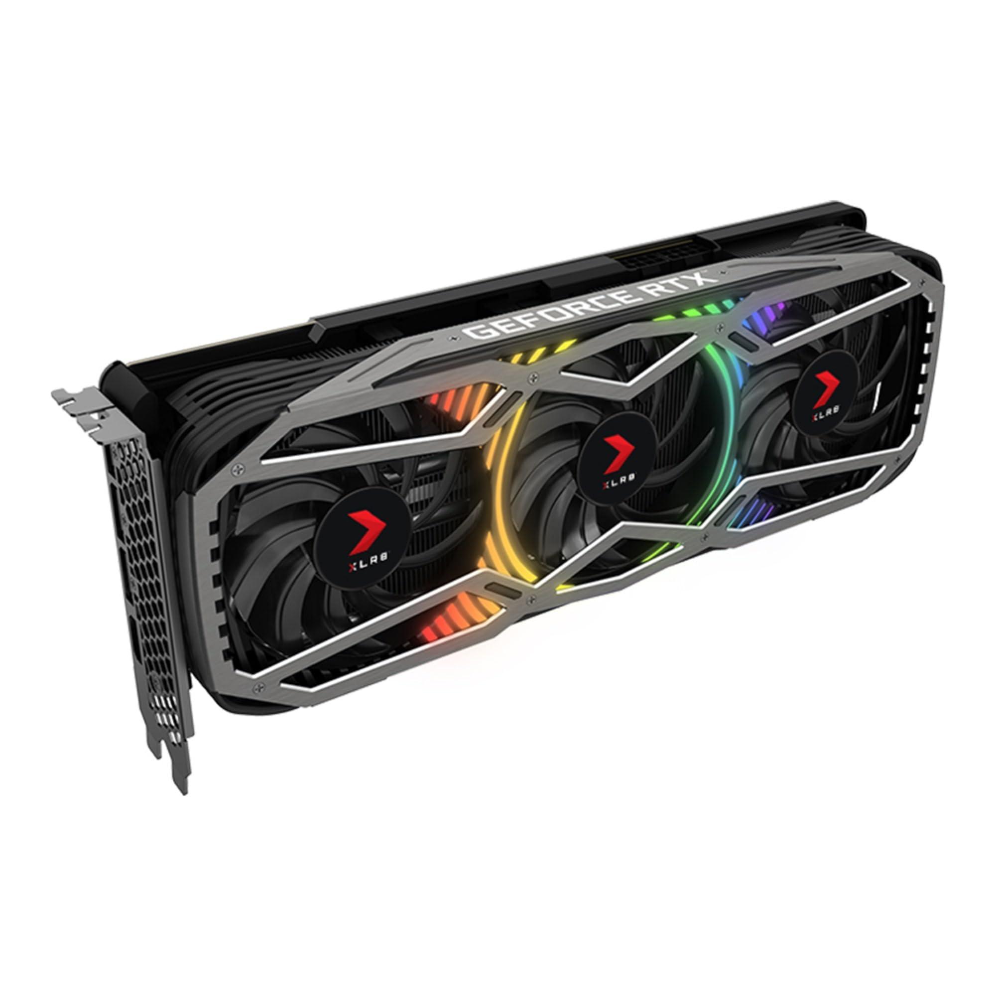 PNY PNY GeForce RTX 3070 8GB XLR8 Gaming Revel Epic-X RGB Triple Fan Graphics Card LHR
