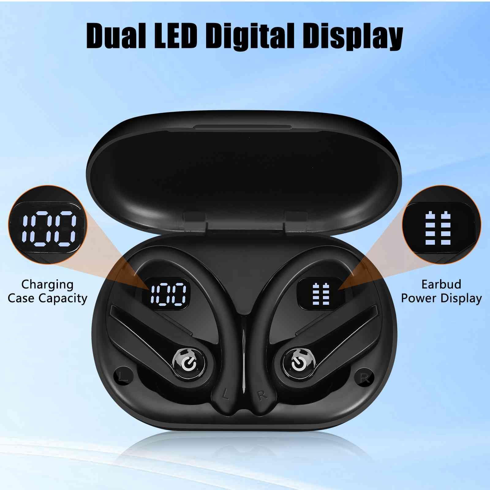 UrbanX Wireless Earbuds for Xiaomi Poco M3 with Immersive Sound True 5.0 Bluetooth Over The Ear Sport Headphones with a Charging Case - Stereo Calls Touch Control IPX7 Sweatproof Deep Bass