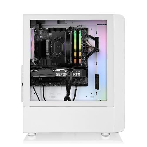 Thermaltake Thermaltake LCGS Quartz i350 R4 Gaming Desktop (Intel Core i5-12400F, 3600Mhz 16GB RGB Memory, NVIDIA GeForce RTX 3050, 1TB NVMe M.2) S2QT-B66R-350-LCS,White