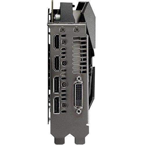 ASUS ASUS ROG-STRIX-GTX1080TI-O11G-GAMING GeForce 11GB OC Edition VR Ready 5K HD Gaming HDMI DisplayPort DVI Overclocked PC GDDR5X Graphics Card (Renewed)