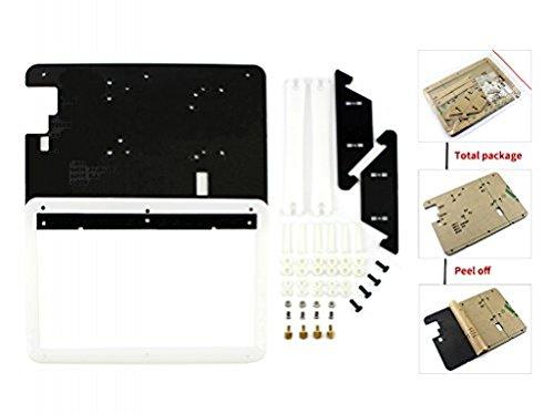 waveshare waveshare 7inch Capacitive Touch Screen LCD with Bicolor Case Compatible with Raspberry Pi 4B/3B+/3A+/2B/B+/A+/Zero/Zero W/WH/Zero 2W CM3+/4 1024×600 Resolution HDMI IPS Supports Windows