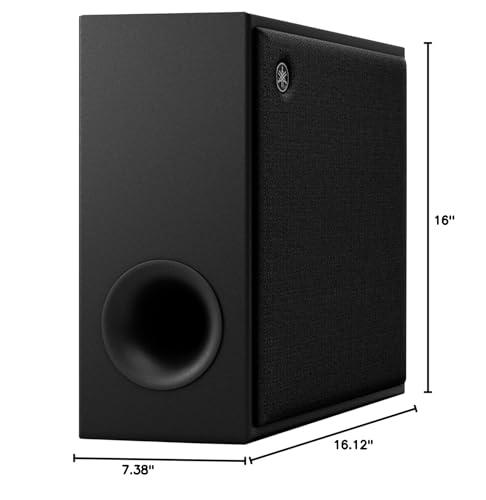 YAMAHA Yamaha True X Sub 100A Wireless Subwoofer for True X 40A Sound Bar (Black)